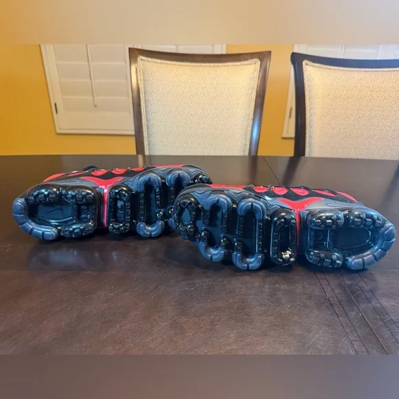 New Nike Air VaporMax University Red Black Sneakers Shoes Size US 11.5 - Picture 11 of 11